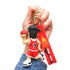 3D PVC Cartoon Keychain Basketball