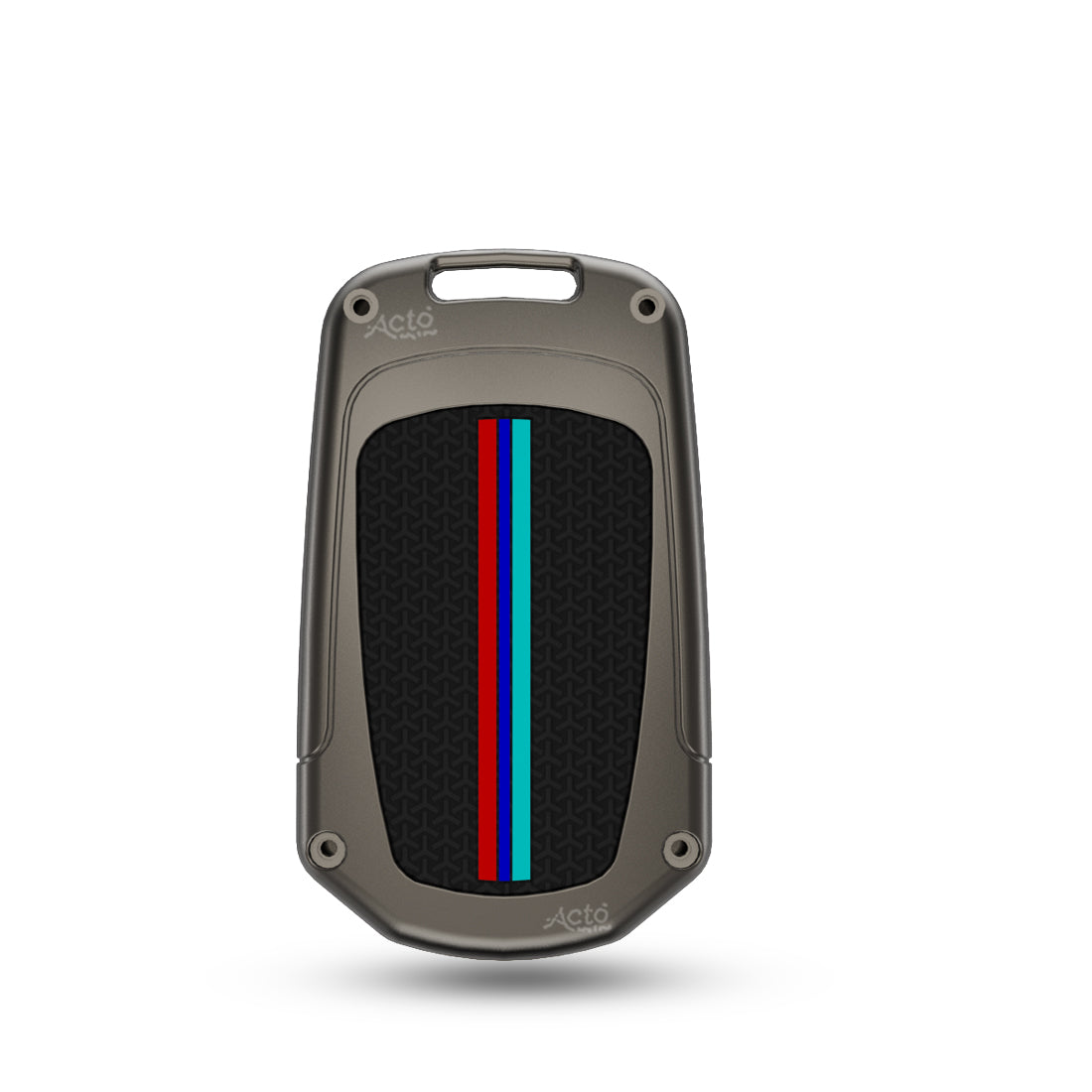 Acto Car Key Cover Metal Silicone Compatible with Tata
