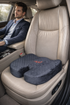 Acto Car Seat Cushion Bottom for Long & Comfortable Drive & Office Seat, Dining Chair, On Floor pack of 1 pcs in black colours