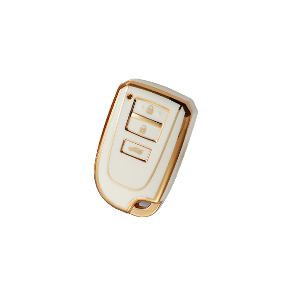 Acto TPU Gold Series Car Key Cover For Toyota Yaris