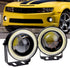 Car Fog Lamp Angel Eye LED DRL Projector Cob Light 89mm set of 2 Pieces