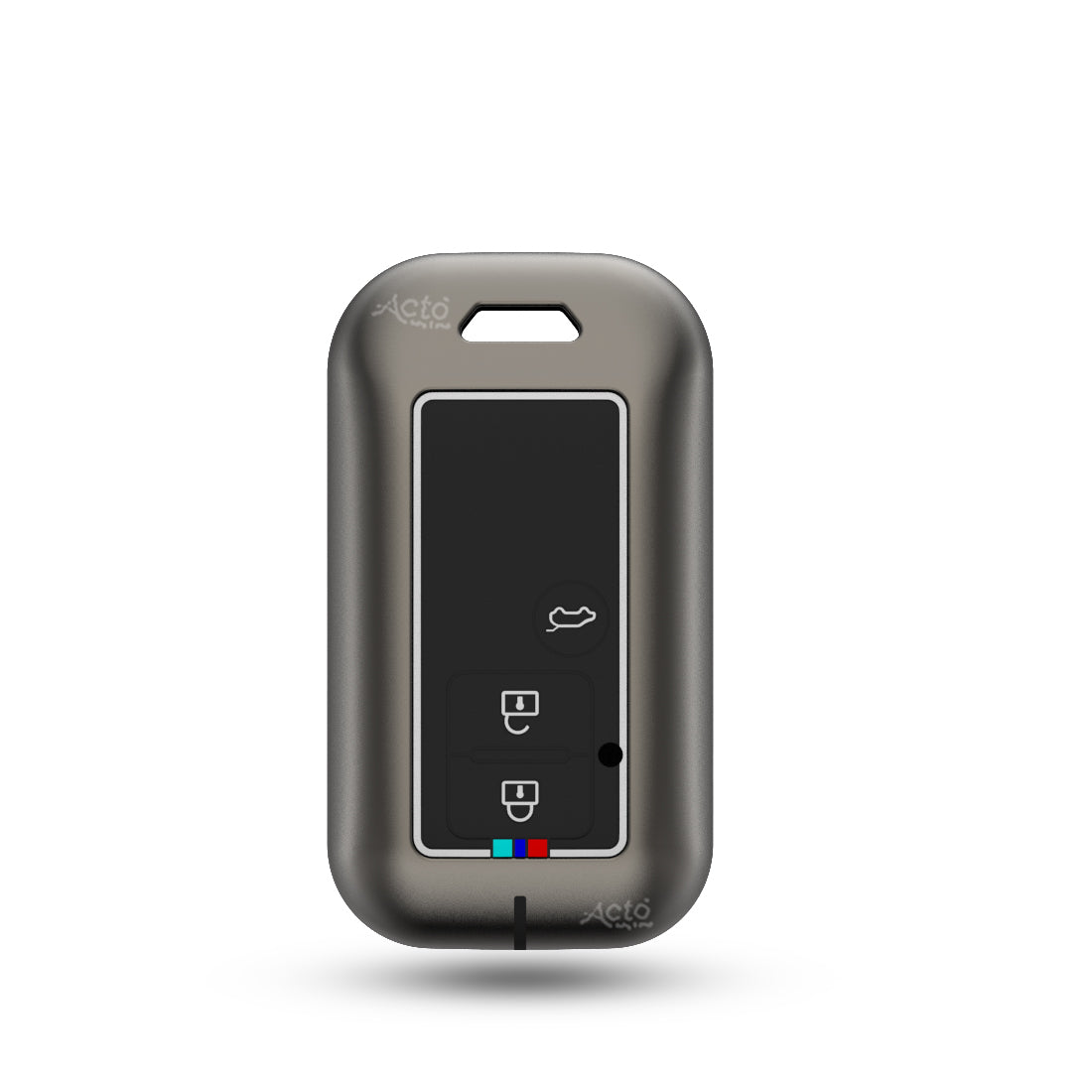 Acto Car Key Cover Metal Silicone Compatible with Maruti Suzuki