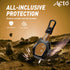 Acto Metal Sapphire Key Cover and Key chain Compatible with Suzuki Swift I Alto I Alto K-10 I Alto 800 I Baleno I Breeza I Celerio I Dzire I Ciaz I Ignis I S-cross I Ertiga I XL-6 I Spresso I Ritz I SX4 I WagonR Pack of 1 Set (Glow in the Night)