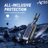 Acto Metal Sapphire Key Cover and Key chain Compatible with Suzuki New Dzire I New Ertiga Pack of 1 Set (Glow in the Night)