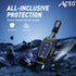 Acto Metal Sapphire Key Cover and Key Chain Compatible with Mahindra Xuv300 Pack of 1 Set (Glow in the Night)