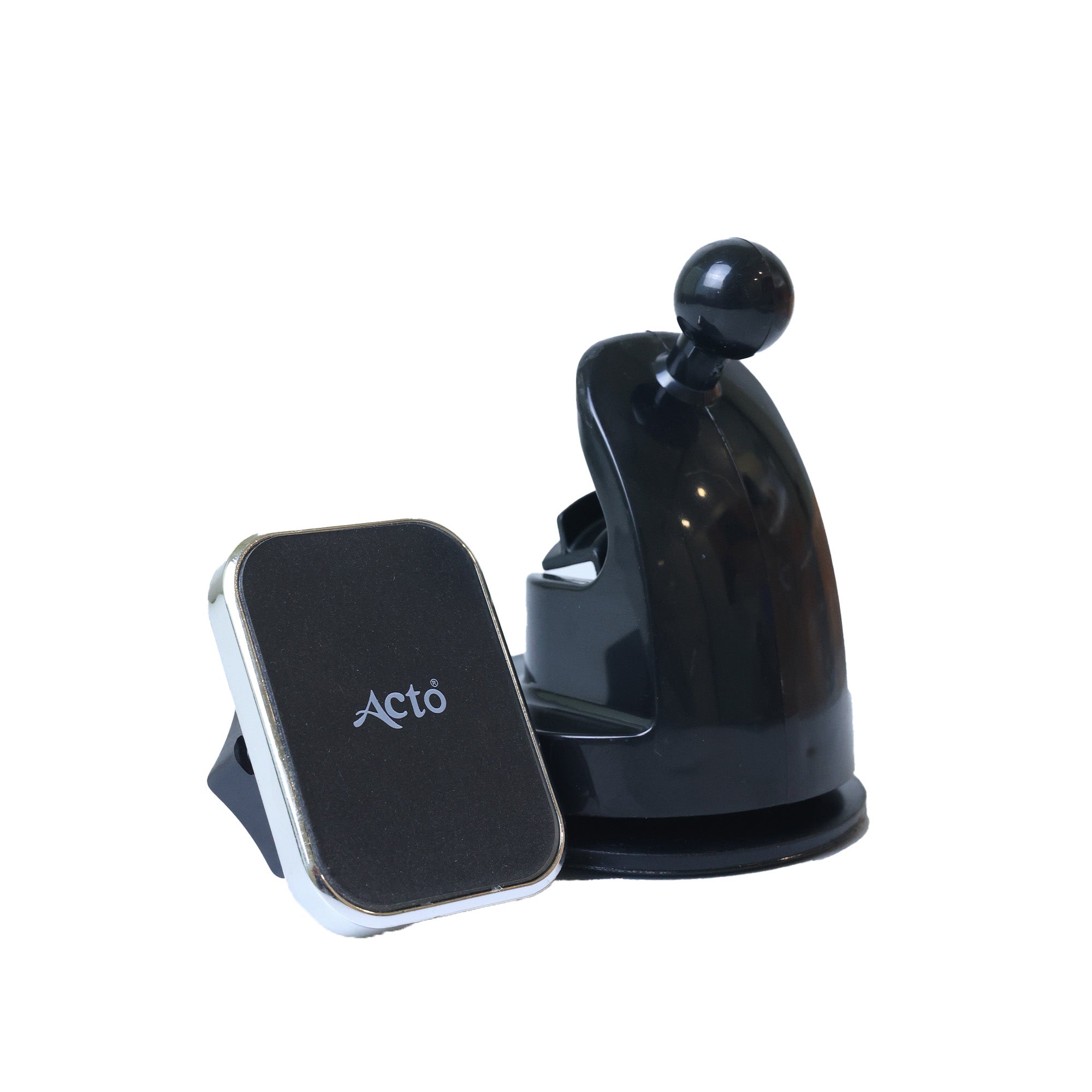 Acto Magnet Car Phone Holder for Car Windscreen and Dashboard Fit Most Smartphones/Mini Tablets