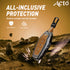 Acto Metal Sapphire Key Cover and Key chain Compatible with Mahindra Xuv500 Pack of 1 Set (Glow in the Night)