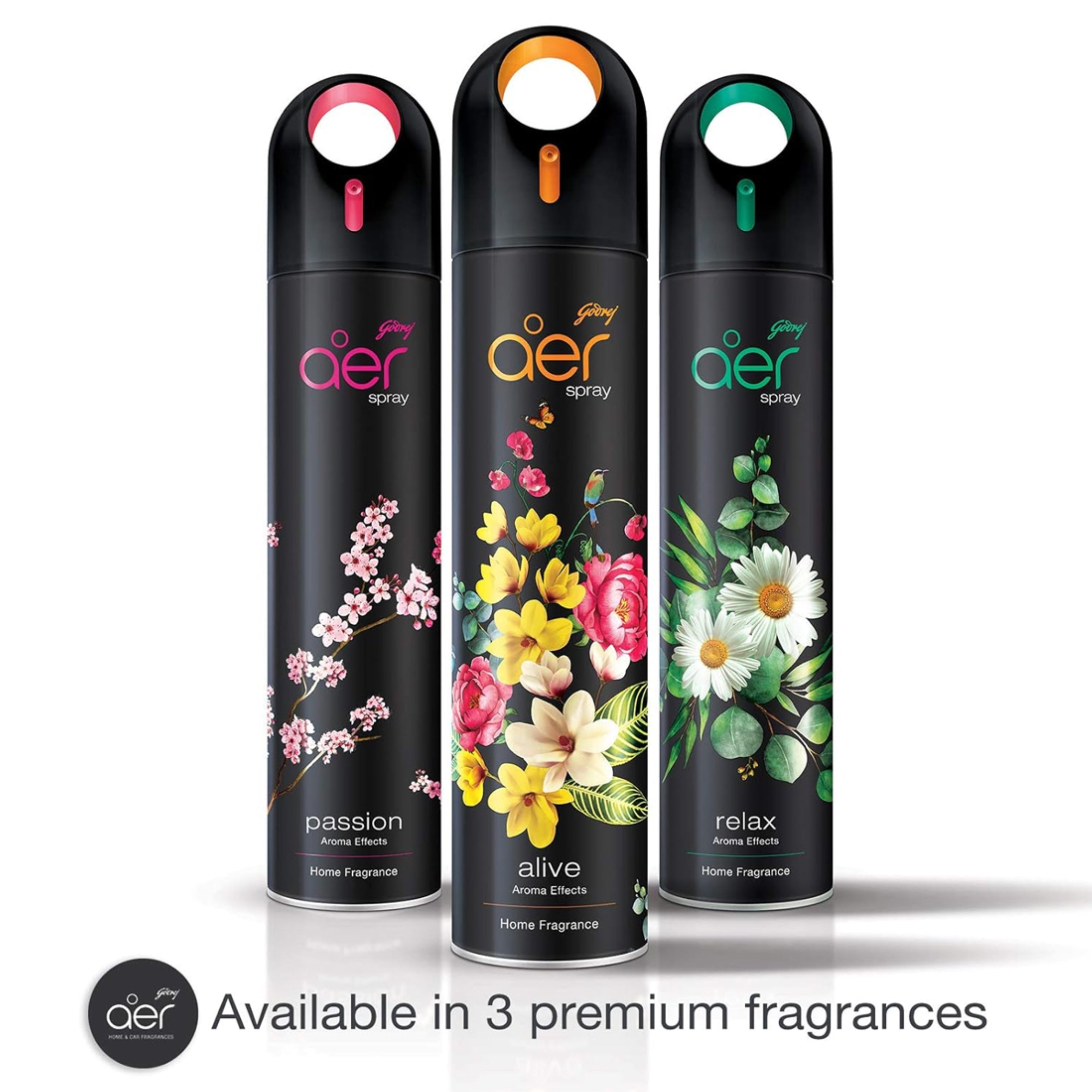 Godrej Aer Spray, Premium Air Freshener For Home, Office & Car