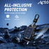 Acto Metal Sapphire Key Cover and Key chain Compatible with Hyudai  Aura I Elantra I I10 Grand Nios I i20 Elite I Verna 4S I Creta I i10 Grand I i20 Active I Tucson I Xcent Pack of 1 Set (Glow in the Night)
