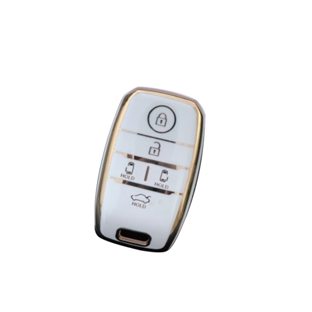 Acto TPU Gold Series Car Key Cover For Kia Carnival