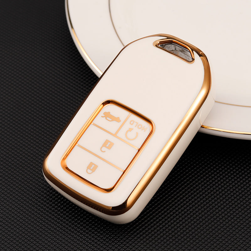 Acto TPU Gold Series Car Key Cover For Honda BR-V