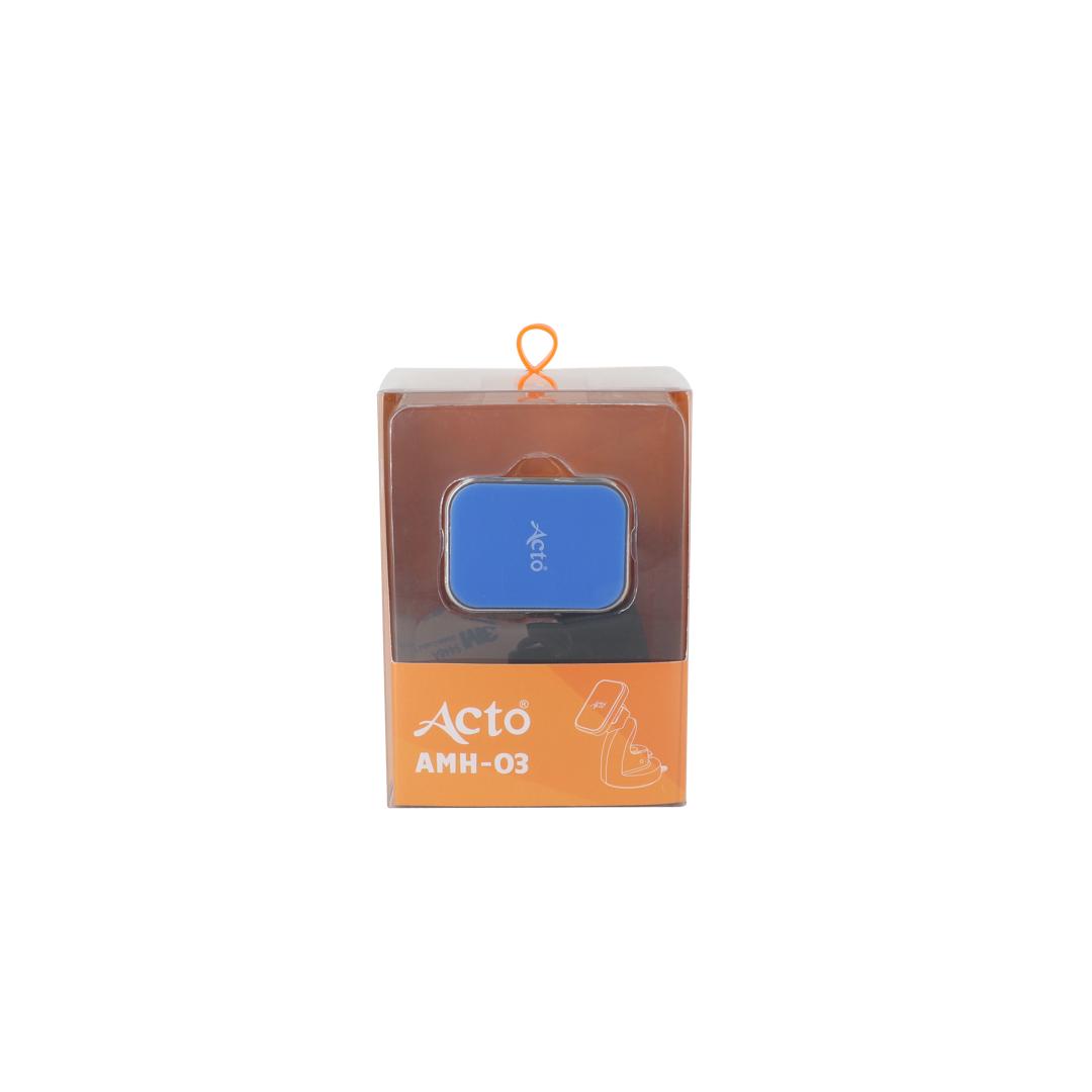 Acto Magnet Car Phone Holder for Car Windscreen and Dashboard Fit Most Smartphones/Mini Tablets