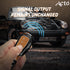 Acto Metal Sapphire Key Cover and Key chain Compatible with Hyudai  Aura I I10 Grand Nios I i20  (2021) I Creta I i20 Active I I-20 Elite I Xcent 2019+ Pack of 1 Set (Glow in the Night)