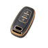 Acto TPU Gold Series Car Key Cover With Diamond Key Ring For Audi Q3