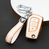 Acto TPU Gold Series Car Key Cover With TPU Gold Key Chain For Toyota Corolla Altis