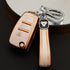 Acto TPU Gold Series Car Key Cover With TPU Gold Key Chain For Audi A8