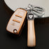 Acto TPU Gold Series Car Key Cover With TPU Gold Key Chain For Audi Q7