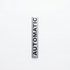 Carsonify 3D Metal Automatic Car Badge Emblem Sticker | Premium Aluminum Alloy Chrome Automatic Logo Decal | Self-Adhesive Metallic Badge for Car, Bike & SUV Exterior | Stylish Auto Decoration Accessory