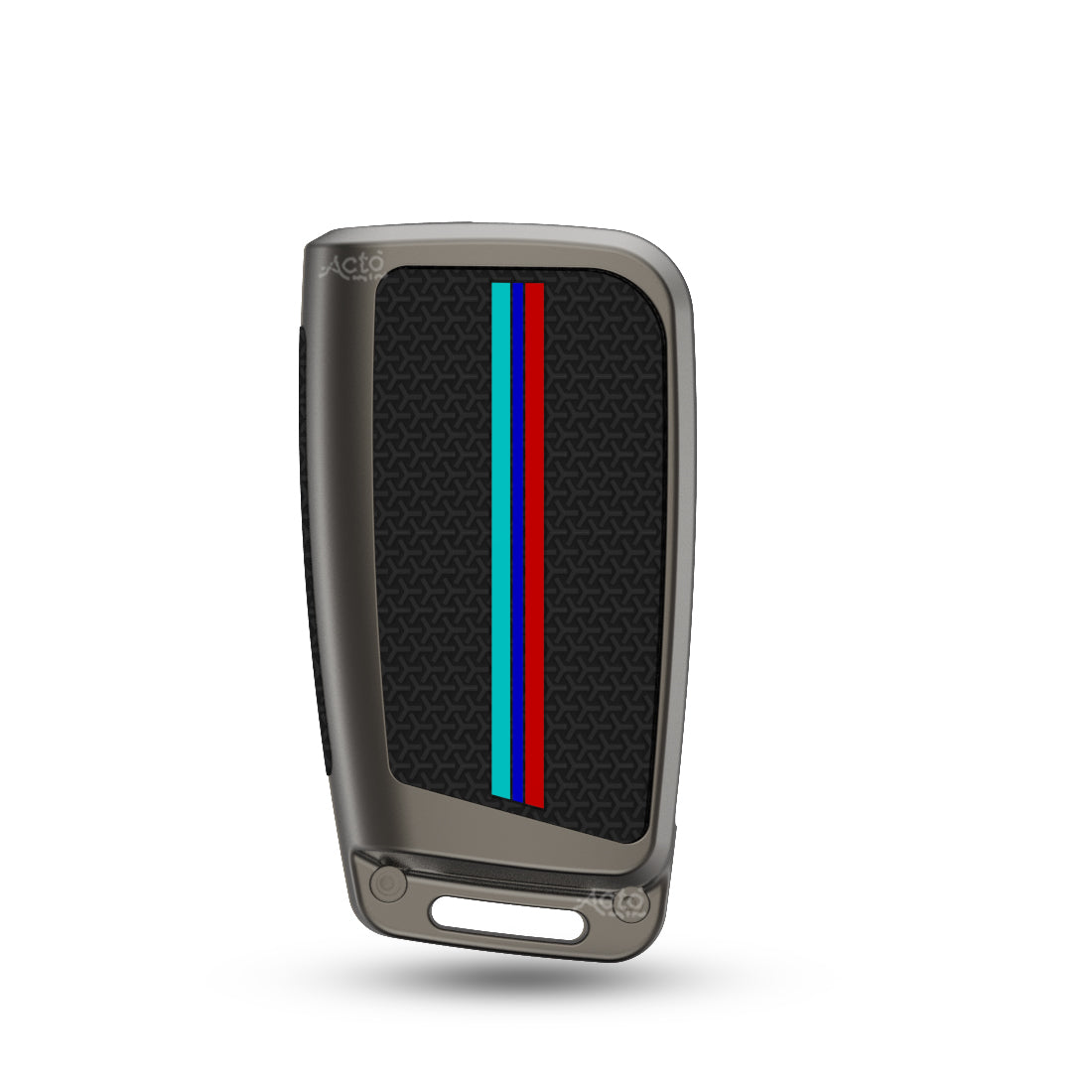 Acto Car Key Cover Metal Silicone Compatible with Skoda