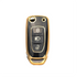 Acto TPU Gold Series Car Key Cover For TATA Nexon