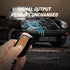 Acto Metal Sapphire Key Cover and Key chain Compatible with MG Windsor EV I Astor I Hector I Comet EV I Hector plus I Gloster I ZS EV I ZS Pack of 1 Set (Glow in the Night)