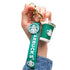 3D PVC Cartoon Keychain Starbucks Coffee Cup