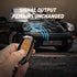 Acto Metal Sapphire Key Cover and Key chain Compatible with MG Astor I Hector I Comet EV I Hector plus I Gloster I ZS EV I ZS Pack of 1 Set (Glow in the Night)