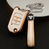 Acto TPU Gold Series Car Key Cover With TPU Gold Key Chain For Honda Jazz