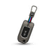 Acto Metal Sapphire Key Cover and Key chain Compatible with Honda City, WR-V, Jazz Pack of 1 Set (Glow in the Night)