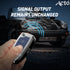 Acto Metal Sapphire Key Cover and Key chain Compatible with Hyundai i20 I Kona I Verna 2018 Pack of 1 Set (Glow in the Night)