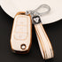 Acto TPU Gold Series Car Key Cover With TPU Gold Key Chain For Ford Aspire Flipkey