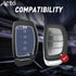 Acto Metal Sapphire Key Cover and Key chain Compatible with Hyundai Creta 2021 I Alacazar I Venue I Tucson Pack of 1 Set (Glow in the Night)
