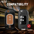 Acto Metal Sapphire Key Cover and Key chain Compatible with Honda City, WR-V, Jazz Pack of 1 Set (Glow in the Night)