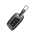 Acto Metal Sapphire Key Cover and Key chain Compatible with MG Windsor EV I Astor I Hector I Comet EV I Hector plus I Gloster I ZS EV I ZS Pack of 1 Set (Glow in the Night)