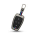 Acto Metal Sapphire Key Cover and Key chain Compatible with Tata Altroz I Harrier I Nexon Pack of 1 Set (Glow in the Night)