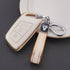 Acto TPU Gold Series Car Key Cover With TPU Gold Key Chain For MG Gloster