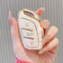 Acto TPU Gold Series Car Key Cover With Diamond Key Ring For MG Astor