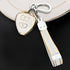 Acto TPU Gold Series Car Key Cover With TPU Gold Key Chain For Toyota Innova