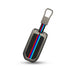 Acto Metal Sapphire Key Cover and Key chain Compatible with Honda City, WR-V, Jazz Pack of 1 Set (Glow in the Night)