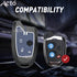 Acto Metal Sapphire Key Cover and Key chain Compatible with Suzuki Nippon Pack of 1 Set (Glow in the Night)