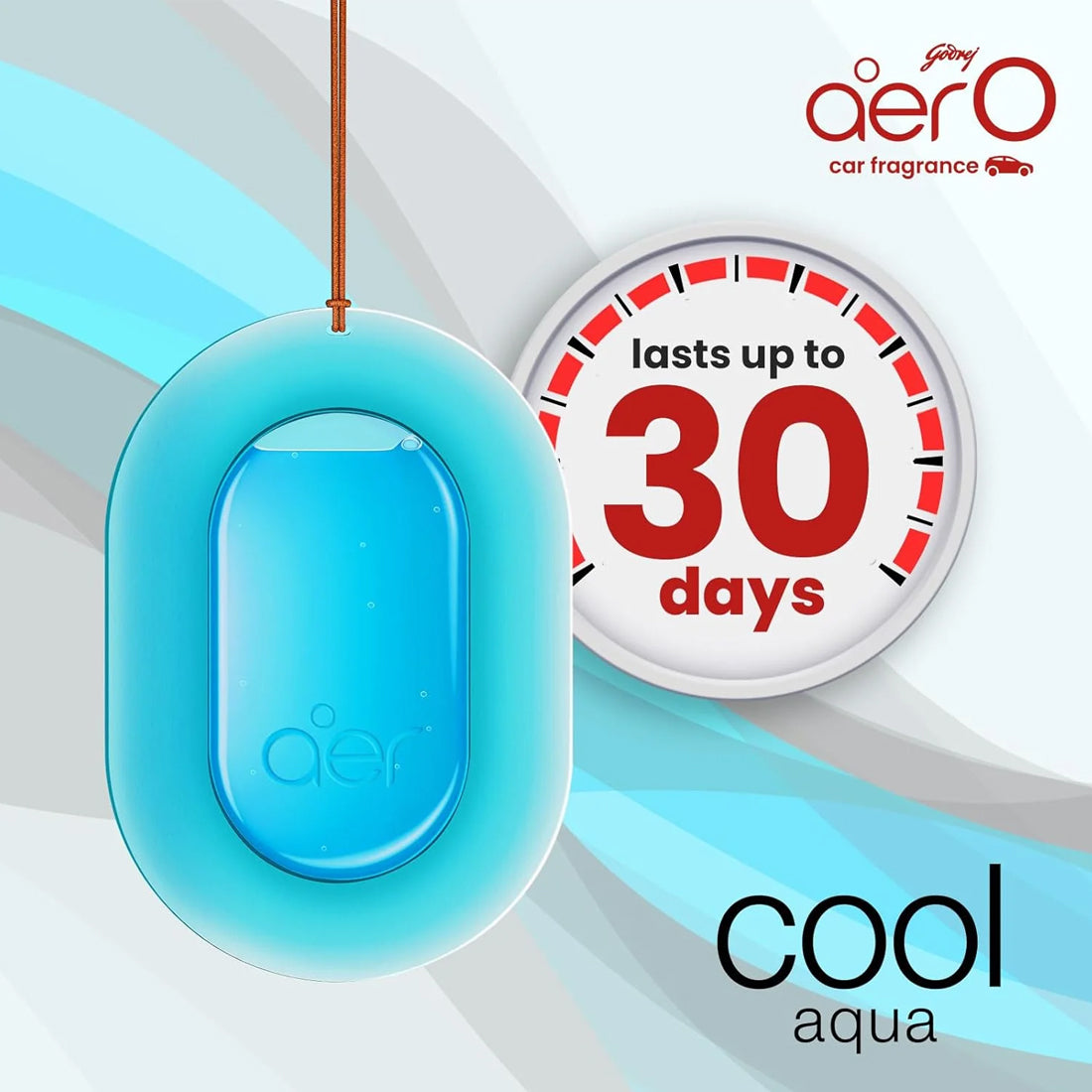 Godrej Aer Aero Hanging Car Air Freshner | Long-Lasting