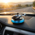 Solar Powered Rotating Helicopter Dashboard Showpiece – Automatic Moving Car Decor