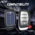 Acto Metal Sapphire Key Cover and Key chain Compatible with Hyundai Creta 2025 I Creta 2024 I Alacazar I Venue I Tucson Pack of 1 Set (Glow in the Night)