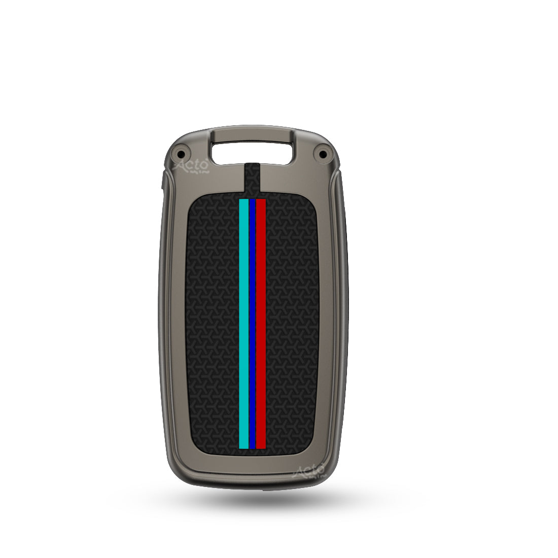 Acto Car Key Cover Metal Silicone Compatible with Volkswagen