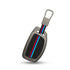 Acto Metal Sapphire Key Cover and Key chain Compatible with Hyundai Creta 2021 I Alacazar I Venue I Tucson Pack of 1 Set (Glow in the Night)