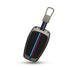 Acto Metal Sapphire Key Cover and Key chain Compatible with Tata Altroz I Harrier I Nexon Pack of 1 Set (Glow in the Night)
