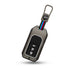 Acto Metal Sapphire Key Cover and Key chain Compatible with Honda Accord, Civic, WR-V, BR-V, CR-V, City, Jazz Pack of 1 Set (Glow in the Night)