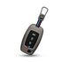 Acto Metal Sapphire Key Cover and Key Chain Compatible with Mahindra Xuv300 Pack of 1 Set (Glow in the Night)