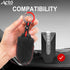ACTO Alcantara Key Cover and Key Chain in Dashing Color – Compatible with Mahindra BE-6 4-Button Smart Key (Pack of 1)
