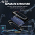 Acto Metal Sapphire Key Cover and Key chain Compatible with Tata Altroz I Harrier I Nexon Pack of 1 Set (Glow in the Night)